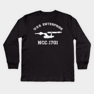 NCC-1701 Kids Long Sleeve T-Shirt